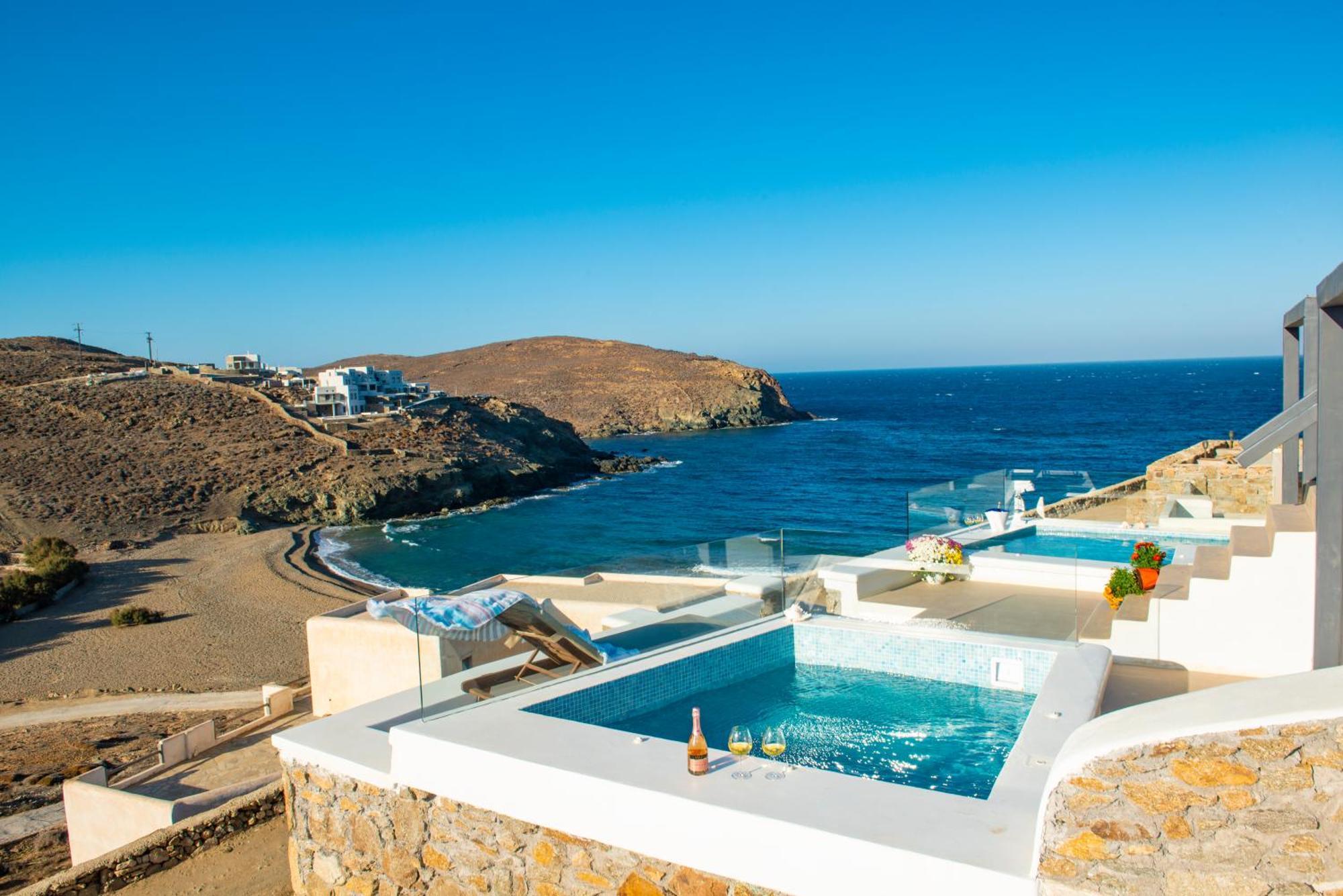 Myrsini'S Luxury Suites Merchia Mykonos Town Екстер'єр фото