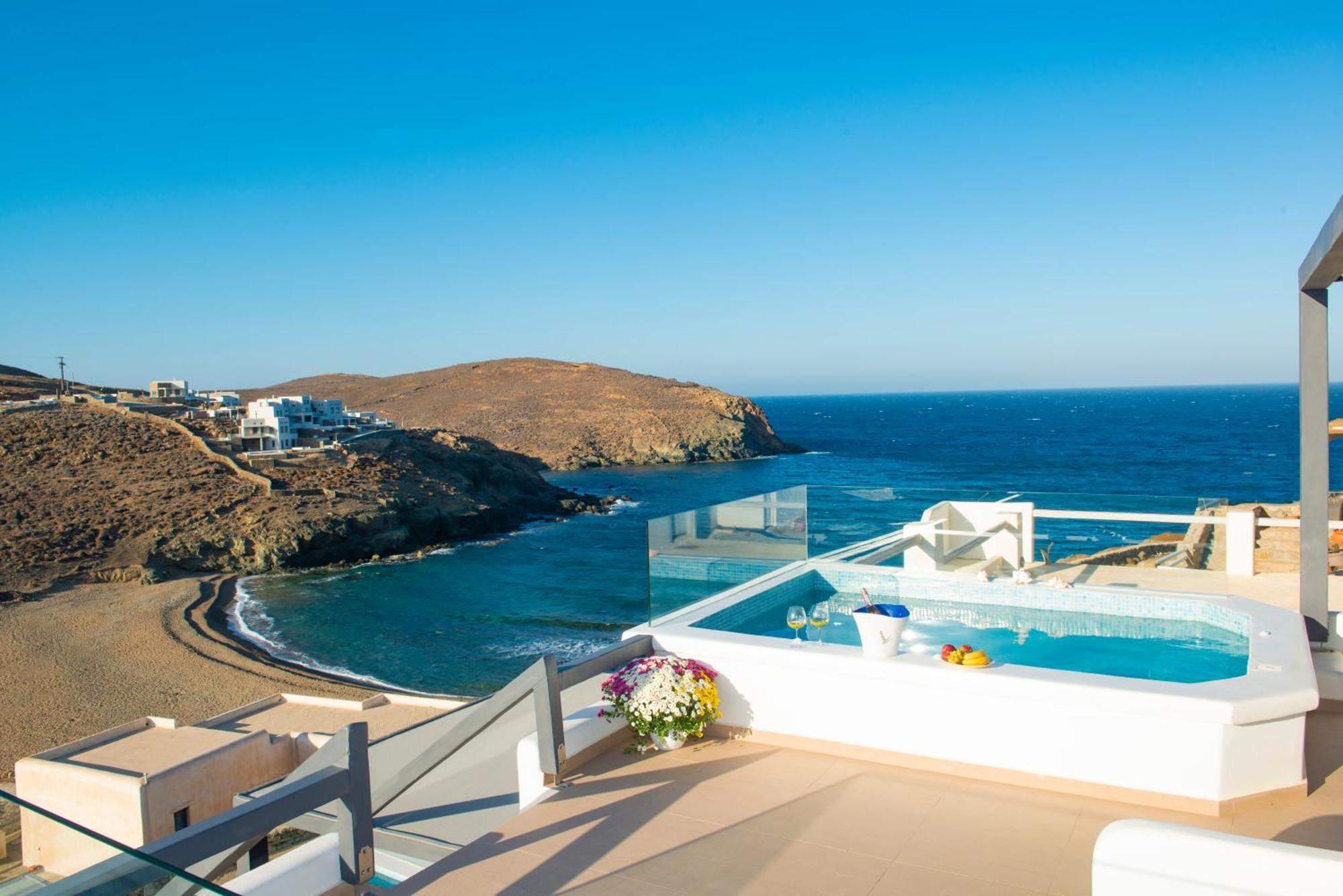 Myrsini'S Luxury Suites Merchia Mykonos Town Екстер'єр фото