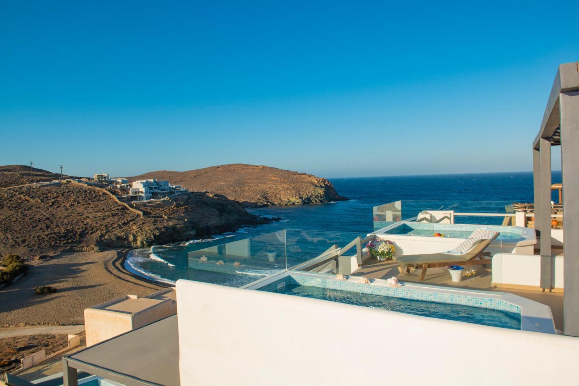Myrsini'S Luxury Suites Merchia Mykonos Town Екстер'єр фото